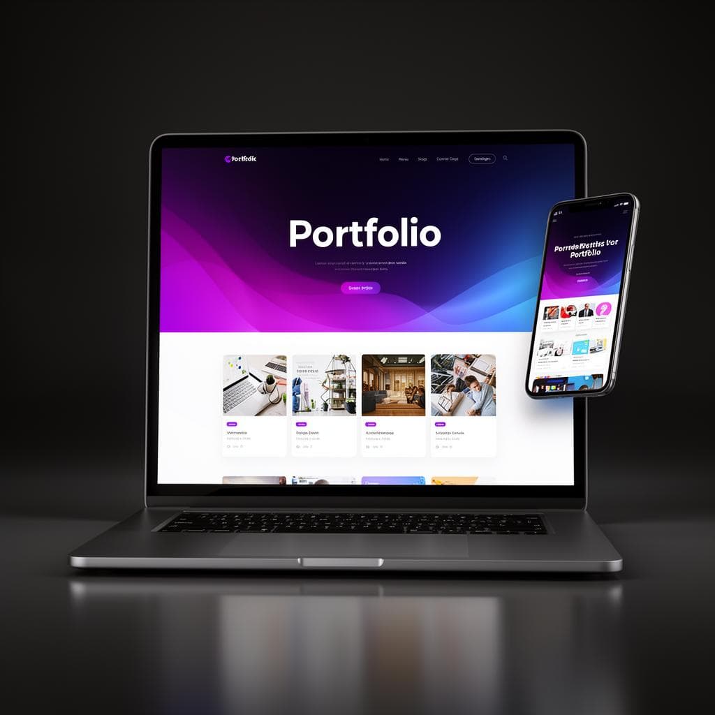 Personal Portfolio (Friend) preview