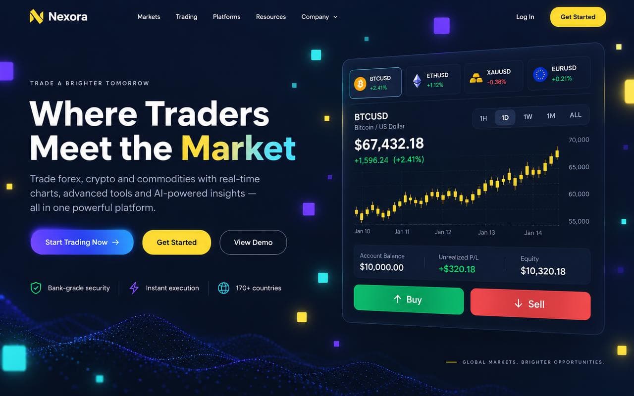 Tradexa Trade Flow preview